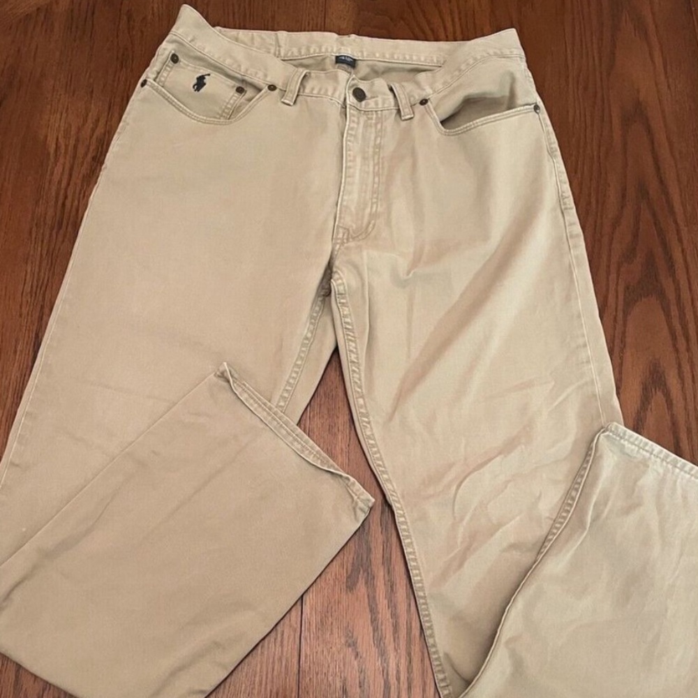 Polo Ralph Lauren Jeans Mens 34x32 Straight Leg
5 Pocket Regular Fit